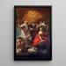 Allegory of Religion - Pompeo Batoni — framed artwork on a wall