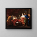 Antiochus and Stratonice - Pompeo Batoni — framed artwork on a wall