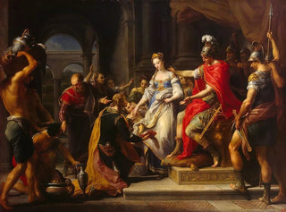 La Continence de Scipion - Pompeo Batoni — artwork view