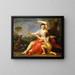 Diane et Cupidon - Pompeo Batoni — framed artwork on a wall