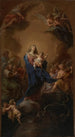 La Vierge à l'Enfant en gloire - Pompeo Batoni — artwork view