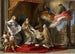 Pope Benedict XIV presenting the encyclical Ex Omnibus to Count de Stainville, future Duke of Choiseul - Pompeo Batoni — artwork view