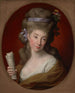 Portrait painting of Izabela née Lubomirska, wife of Ignacy Potocki 1755-1783 - Pompeo Batoni — artwork view