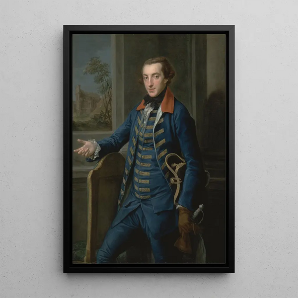 William Weddell - Pompeo Batoni — framed artwork on a wall