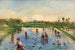 in the rice field at Zelata - Pompeo Mariani — artwork view