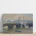 Reproduction of the painting Waterloo Bridge, gray day - Claude Monet