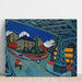 Reproduction of the painting of the Dresden Löbtauer Street railway bridge - Ernst Ludwig Kirchner