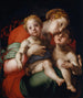 La Vierge à l'Enfant et le jeune Saint Jean - Pontormo Jacopo Carucci — artwork view