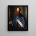 Monseigneur de la Maison - Pontormo Jacopo Carucci — framed artwork on a wall