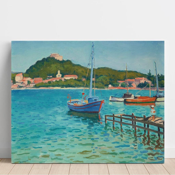 Reproduction of the painting Porquerolles, summer afternoon - Albert Marquet