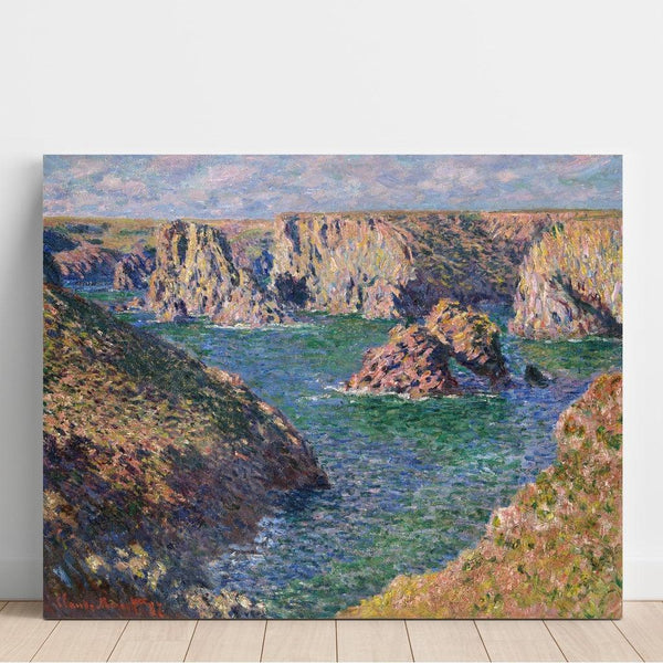 Reproduction of the painting Port-Domois, Belle-Île - Claude Monet