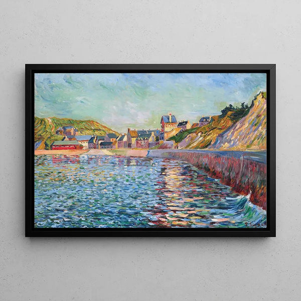 Port-en-Bessin, The Foreport (1884) - Paul Signac