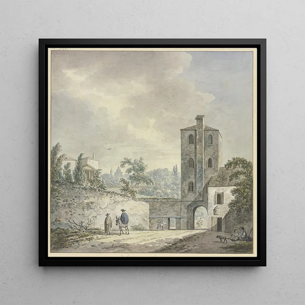Porta della Luppia del Monte - Danil Dupr — framed artwork on a wall