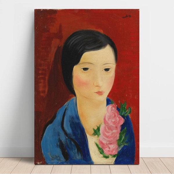 Reproduction of the painting Portrait Painting - Moïse Kisling