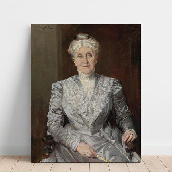 Reproduction of the painting Portrait Painting of Emily Perkins - Joaquín Sorolla