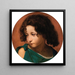 Portrait of a Child - Jean-Léon Gérôme — framed artwork on a wall