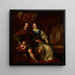 Portrait of a married couple - Jrgen Ovens — framed artwork on a wall