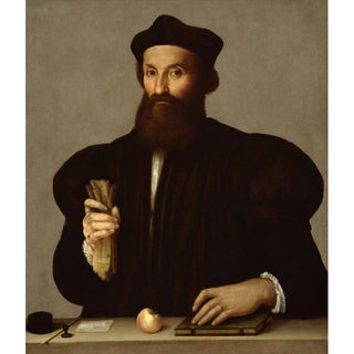 Portrait d'un gentilhomme - Raphael | Reproduction Tableau Décoration murale affiche copie