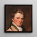 Portrait of a gentleman - Gilbert Stuart — framed artwork on a wall