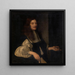 Portrait Painting of a Man - Benjamin von Block — framed artwork on a wall