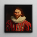 Portrait of a Man - Follower of Simon Vouet — framed artwork on a wall