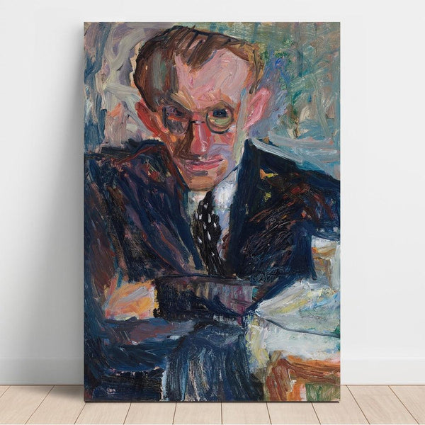 Reproduction of the painting Portrait Painting of a Man with Glasses - Sasza Blonder
