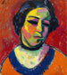 Portrait of a Woman - Alexej von Jawlensky — artwork view