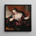 Portrait of a Lady - Cornelis de Vos — framed artwork on a wall