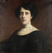 Portrait of a lady with a lace collar - Franz von Stuck — artwork view