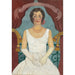 Reproduction of the painting Portrait of a lady in white - Frida Kahlo