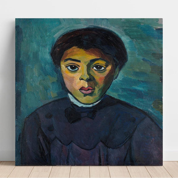 Reproduction of the painting Portrait of a Girl - Alexander Kanoldt