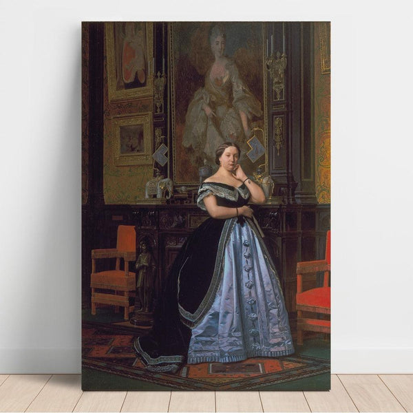Reproduction of the painting Portrait of Charlotte de Rothschild - Jean-Léon Gérôme