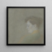 Portrait of Dora Herzberg - Hendrik Godfried Icke — framed artwork on a wall