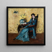 Portrait Painting of Dora Wheeler - William Merritt Chase — framed artwork on a wall