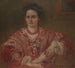 Portrait Painting of Dorothea A. Dreier - Walter Shirlaw — artwork view