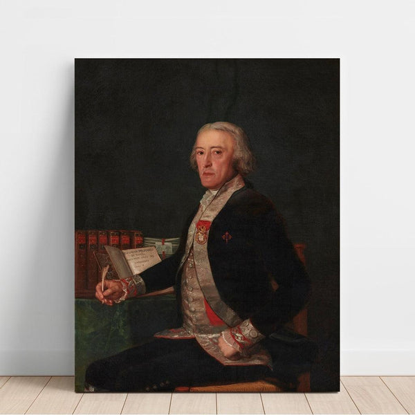 Reproduction of the painting Portrait of Félix Colón de Larriátegui - Francisco de Goya