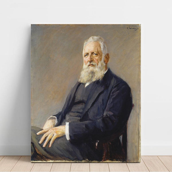 Reproduction of the painting Portrait painting of Franz Adickes, mayor of Frankfurt - Max Liebermann