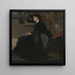Portrait of Geertruyt Margriet and Anna Delff, the artist's daughters. Portrait of three young girls in a landscape - Jacob Willemsz Delff the Younger — framed artwork on a wall