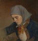 Portrait of Guro Sivertsdatter Travendal - Adolph Tidemand — artwork view