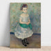 Reproduction of the painting Portrait painting of Jeanne Durand-Ruel - Pierre-Auguste Renoir
