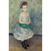 Reproduction of the painting Portrait painting of Jeanne Durand-Ruel - Pierre-Auguste Renoir