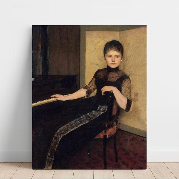 Reproduction of the painting Portrait painting of Lady Maria Francisca Louisa Dommer van Poldersveldt - Fernand Khnopff