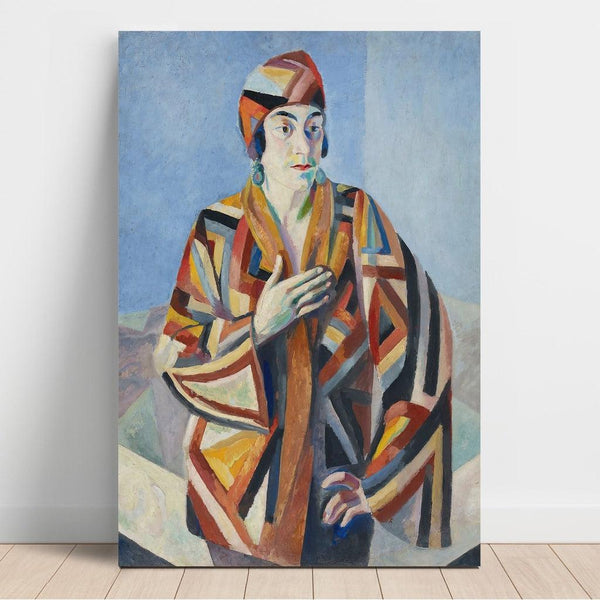 Reproduction of the painting Portrait Painting of Madame Mandel - Robert Delaunay