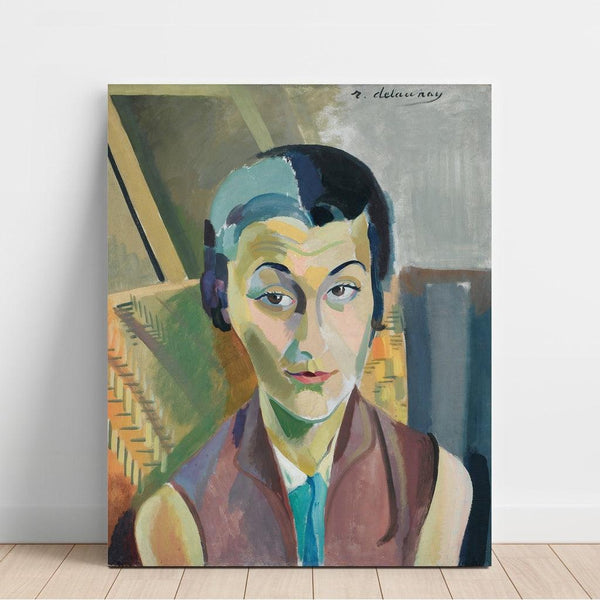 Reproduction of the painting Portrait Painting of Maria Lani - Robert Delaunay