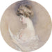 Portrait of Marthe Letellier née Fourton - Paul César Helleu — displayed in an interior