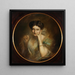 Portrait of Mary Victoria Lady Curzon of Kedleston, Vicereine of India - Franz von Lenbach — framed artwork on a wall