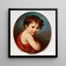 Portrait of Michel - Elisabeth Louise Vige Le Brun — framed artwork on a wall