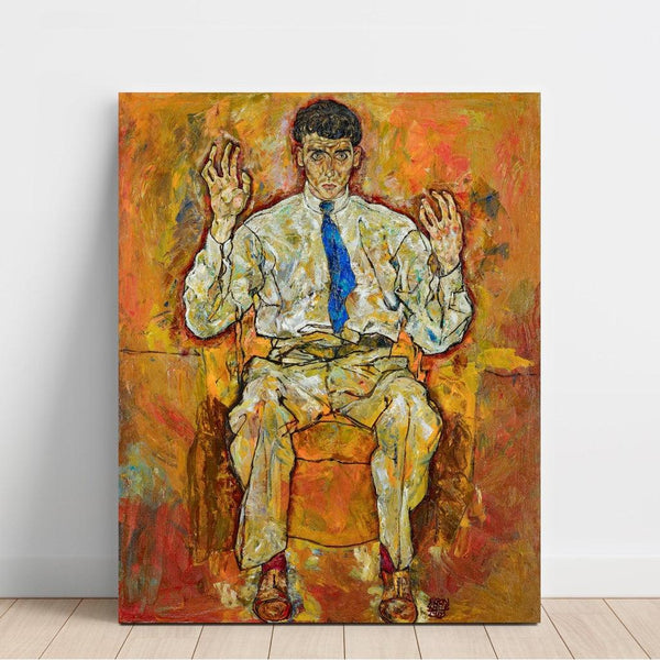 Reproduction of the painting Portrait of Paris by Gütersloh by Egon Schiele