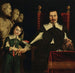 Portrait painting of Pietro Bombarda and his son Antonio - Pier Francesco Cittadini — artwork view