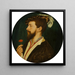 Portrait of Simon George of Cornwall - Hans Holbein the Younger — wall display of the artwork